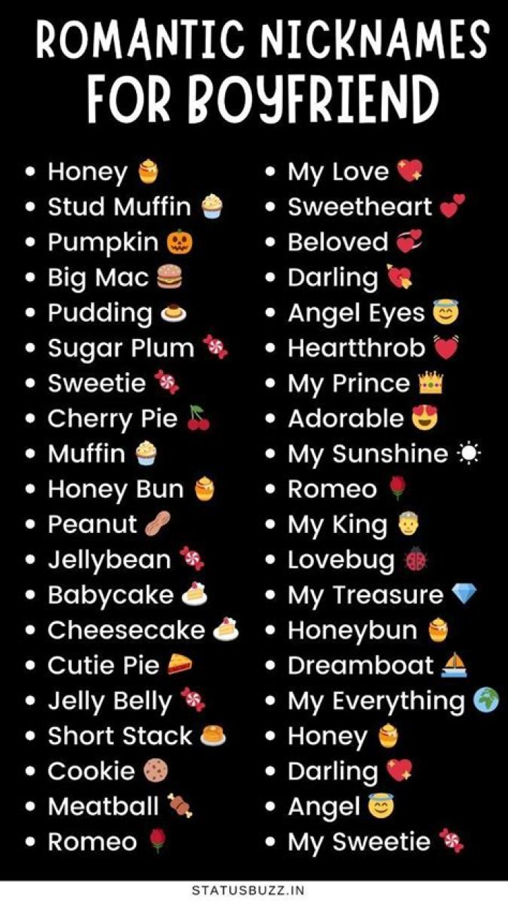 Discover the Perfect Nickname for Your Boyfriend